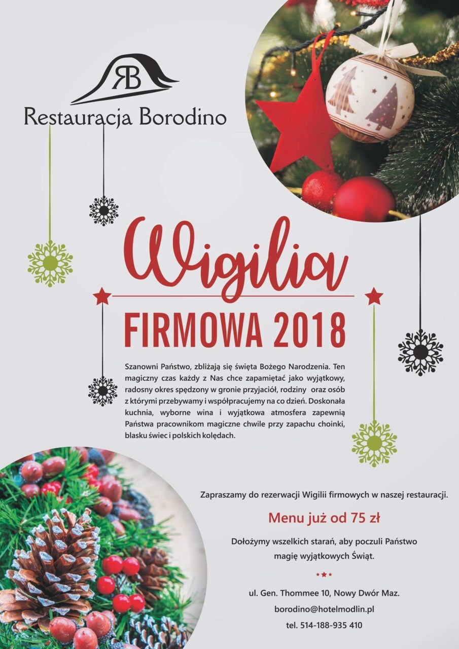 You are currently viewing Wigilia Firmowa 2018